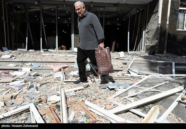 حمله آمریکا و رژیم صهیونیستی به شهرک مسکونی در تهران