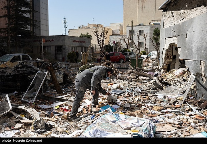 حمله آمریکا و رژیم صهیونیستی به شهرک مسکونی در تهران