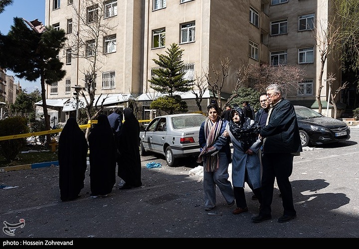 حمله آمریکا و رژیم صهیونیستی به شهرک مسکونی در تهران