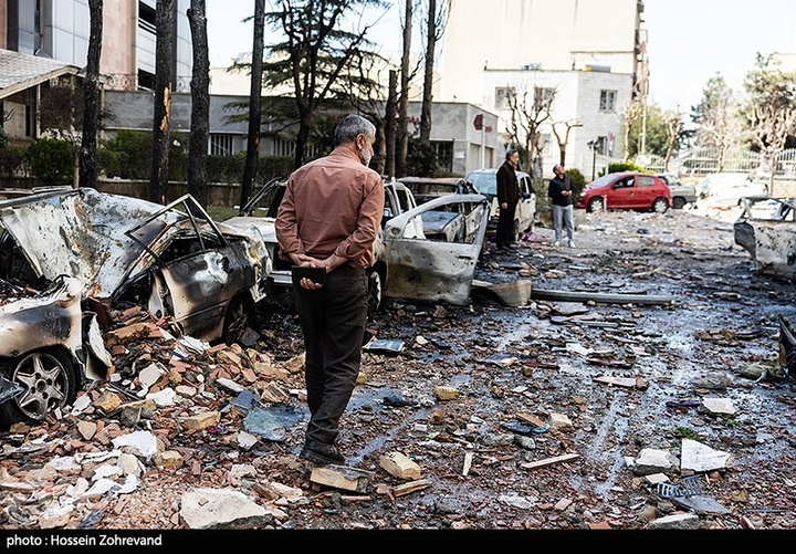 حمله آمریکا و رژیم صهیونیستی به شهرک مسکونی در تهران