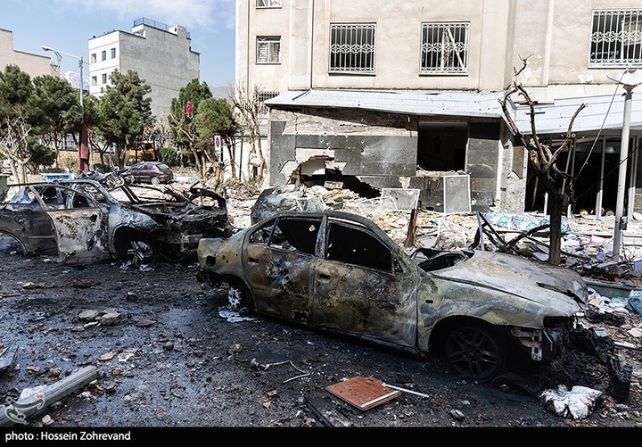 حمله آمریکا و رژیم صهیونیستی به شهرک مسکونی در تهران