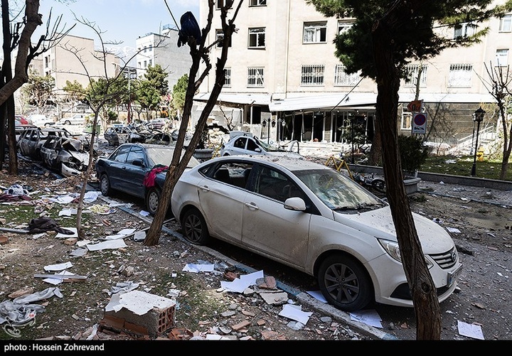 حمله آمریکا و رژیم صهیونیستی به شهرک مسکونی در تهران