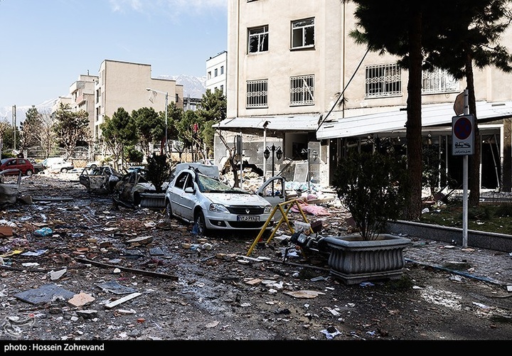 حمله آمریکا و رژیم صهیونیستی به شهرک مسکونی در تهران