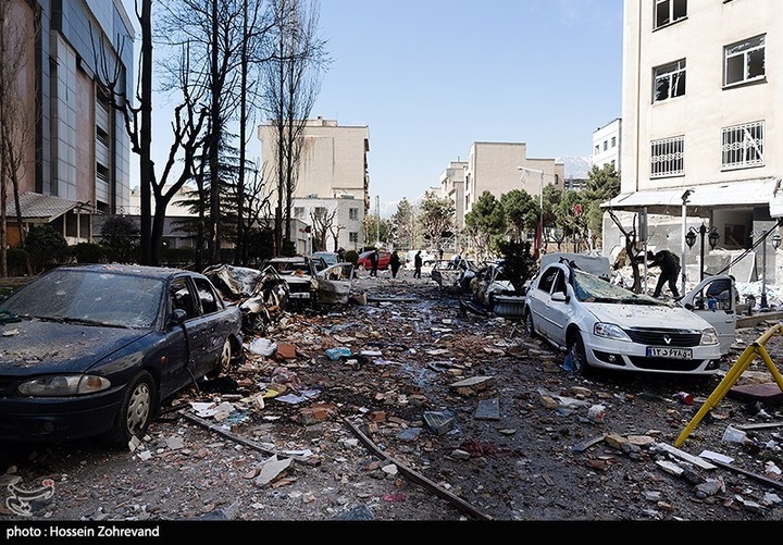 حمله آمریکا و رژیم صهیونیستی به شهرک مسکونی در تهران
