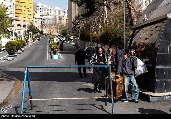 حمله آمریکا و رژیم صهیونیستی به شهرک مسکونی در تهران