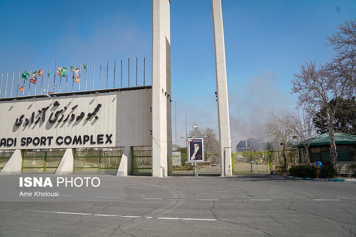 تجاوز هوایی آمریکا و رژیم صهیونیستی به ورزشگاه ۱۲هزار نفری آزادی