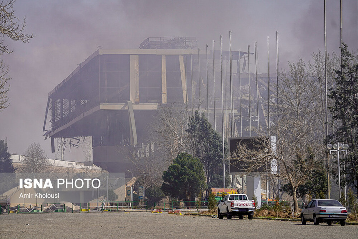 تجاوز هوایی آمریکا و رژیم صهیونیستی به ورزشگاه ۱۲هزار نفری آزادی