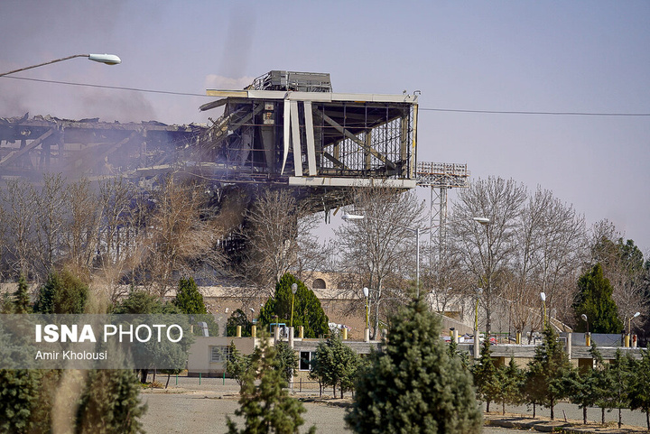 تجاوز هوایی آمریکا و رژیم صهیونیستی به ورزشگاه ۱۲هزار نفری آزادی