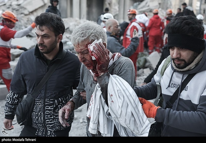 حمله آمریکایی-صهیونی به اطراف میدان انقلاب