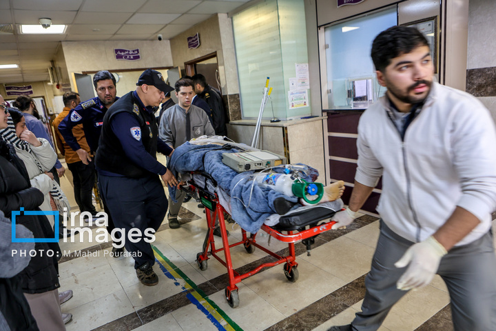 مجروحین حمله هوایی آمریکا و رژیم صهیونیستی به تهران
