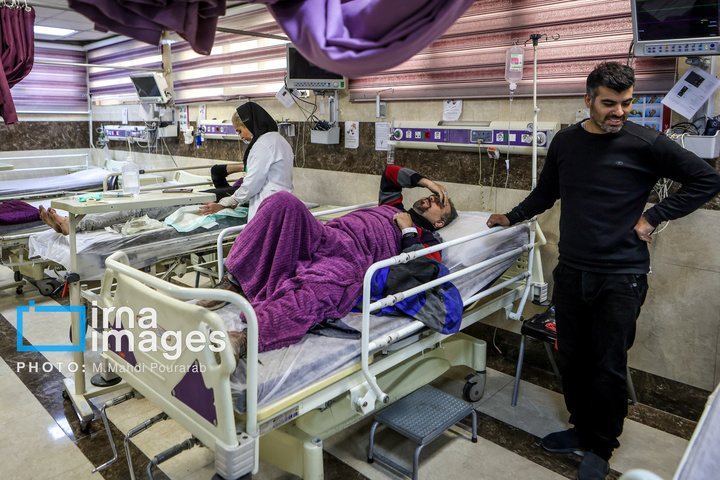 مجروحین حمله هوایی آمریکا و رژیم صهیونیستی به تهران