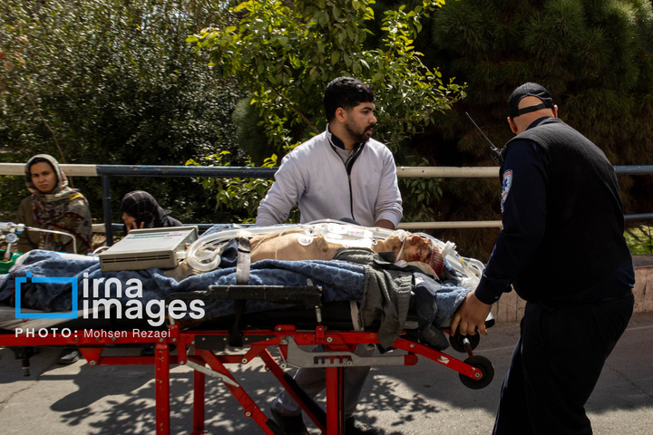 مجروحین حمله هوایی آمریکا و رژیم صهیونیستی به تهران
