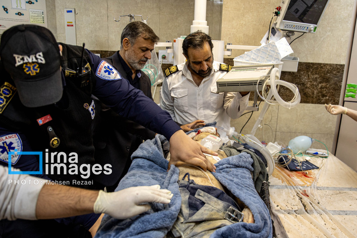 مجروحین حمله هوایی آمریکا و رژیم صهیونیستی به تهران