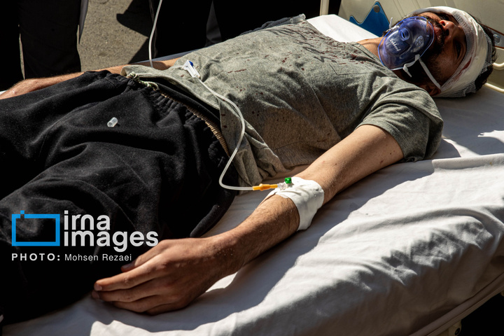 مجروحین حمله هوایی آمریکا و رژیم صهیونیستی به تهران