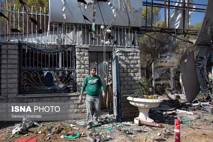 خسارات ناشی از تجاوز هوایی آمریکا و رژیم صهیونیستی به ایران - تهران