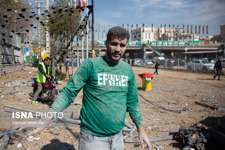 خسارات ناشی از تجاوز هوایی آمریکا و رژیم صهیونیستی به ایران - تهران