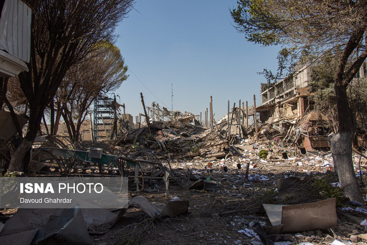 خسارات ناشی از تجاوز هوایی آمریکا و رژیم صهیونیستی به ایران - تهران