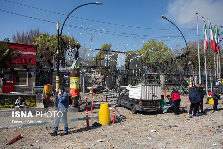 خسارات ناشی از تجاوز هوایی آمریکا و رژیم صهیونیستی به ایران - تهران