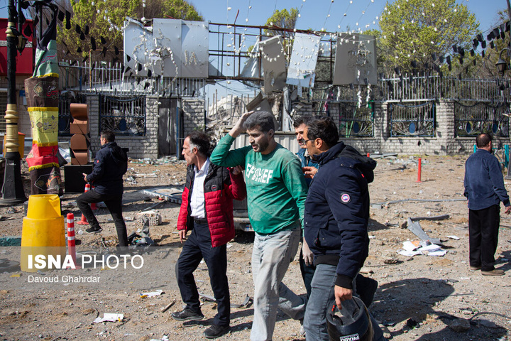 خسارات ناشی از تجاوز هوایی آمریکا و رژیم صهیونیستی به ایران - تهران