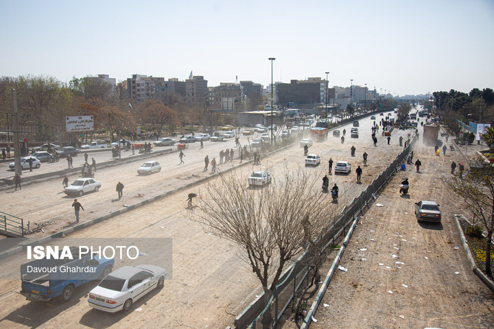 خسارات ناشی از تجاوز هوایی آمریکا و رژیم صهیونیستی به ایران - تهران