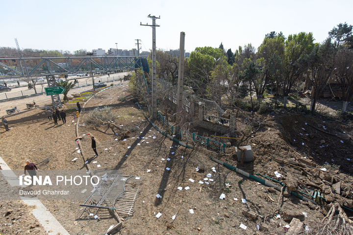 خسارات ناشی از تجاوز هوایی آمریکا و رژیم صهیونیستی به ایران - تهران