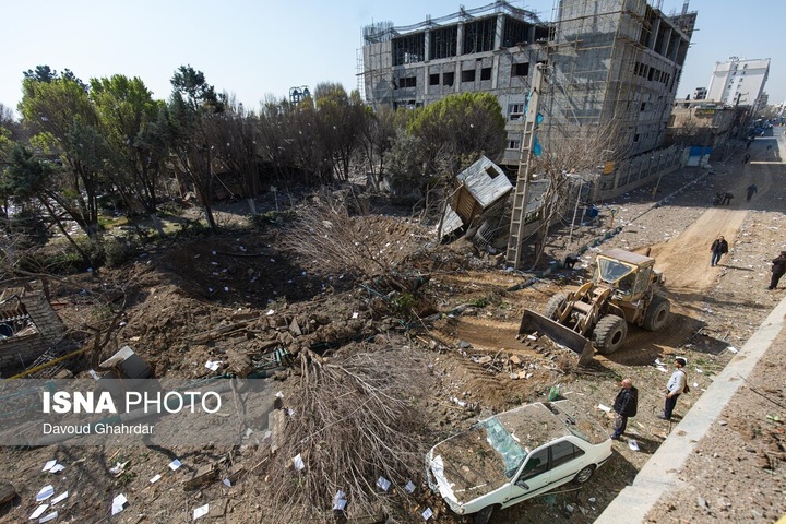 خسارات ناشی از تجاوز هوایی آمریکا و رژیم صهیونیستی به ایران - تهران