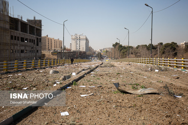 خسارات ناشی از تجاوز هوایی آمریکا و رژیم صهیونیستی به ایران - تهران