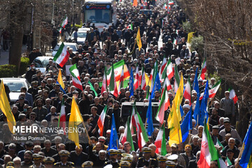 راهپیمایی مردم ایران در محکومیت حملات آمریکایی - صهیونیستی