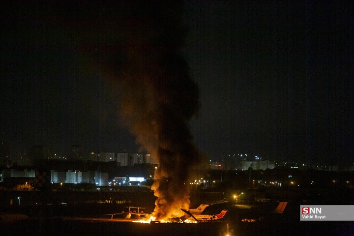 حمله موشکی آمریکایی - صهیونیستی به مناطقی از غرب تهران