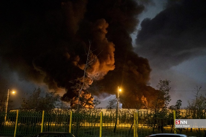 حمله موشکی آمریکایی - صهیونیستی به مناطقی از غرب تهران