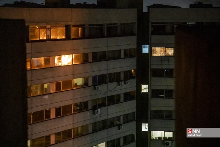 حمله موشکی آمریکایی - صهیونیستی به مناطقی از غرب تهران