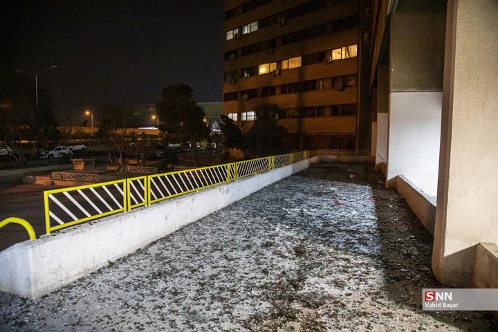 حمله موشکی آمریکایی - صهیونیستی به مناطقی از غرب تهران