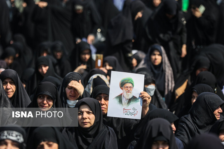 راهپیمایی مردم تهران در اعلام انزجار از جنایات آمریکا و رژیم صهیونیستی