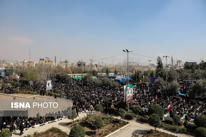 راهپیمایی مردم تهران در اعلام انزجار از جنایات آمریکا و رژیم صهیونیستی
