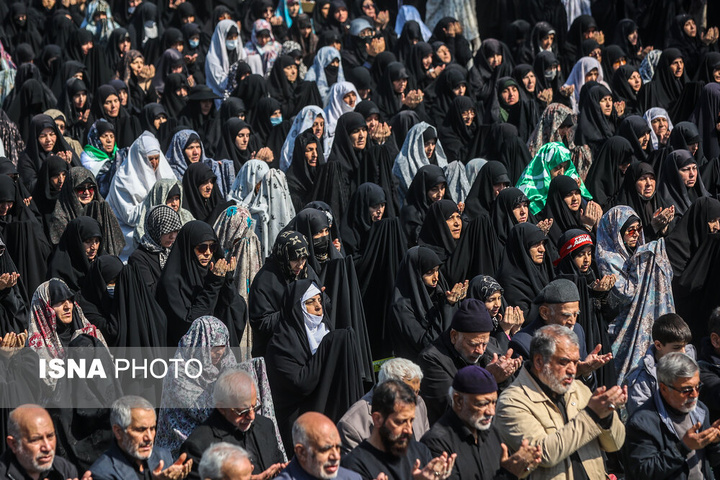 راهپیمایی مردم تهران در اعلام انزجار از جنایات آمریکا و رژیم صهیونیستی