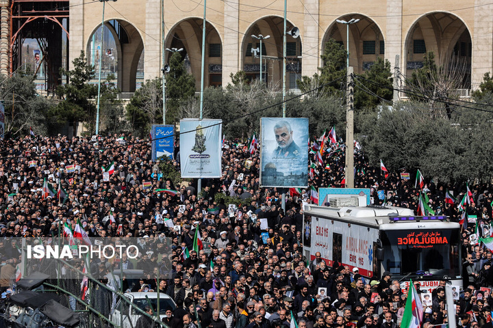 راهپیمایی مردم تهران در اعلام انزجار از جنایات آمریکا و رژیم صهیونیستی