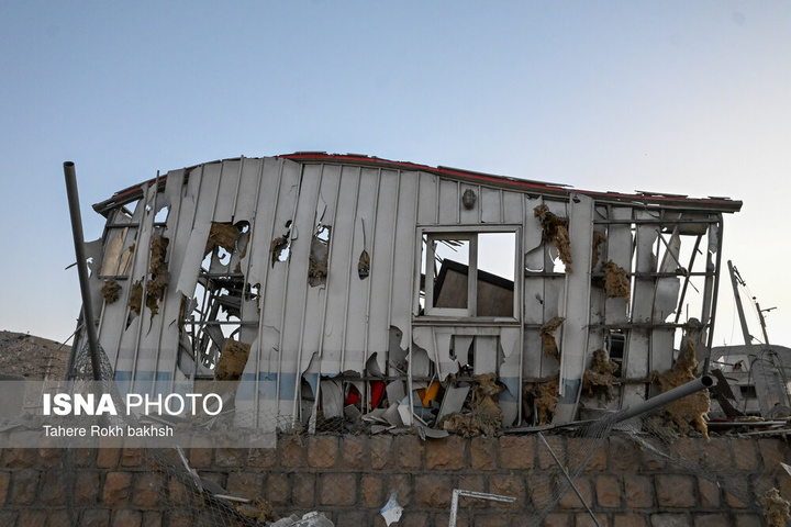 خسارات ناشی از تجاوز هوایی آمریکا و رژیم صهیونیستی به ایران - شیراز