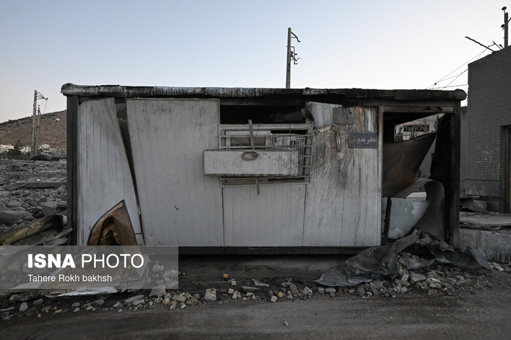 خسارات ناشی از تجاوز هوایی آمریکا و رژیم صهیونیستی به ایران - شیراز