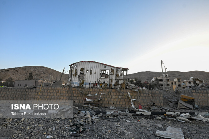 خسارات ناشی از تجاوز هوایی آمریکا و رژیم صهیونیستی به ایران - شیراز