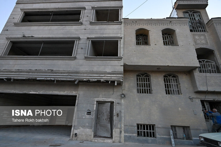 خسارات ناشی از تجاوز هوایی آمریکا و رژیم صهیونیستی به ایران - شیراز