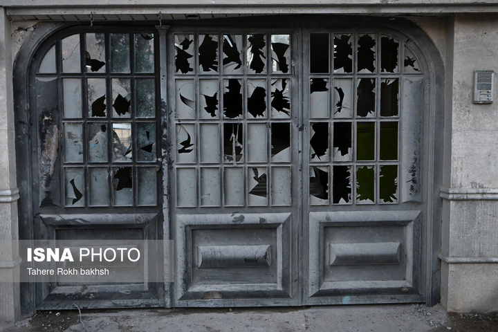 خسارات ناشی از تجاوز هوایی آمریکا و رژیم صهیونیستی به ایران - شیراز