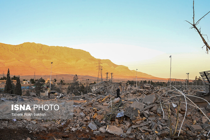 خسارات ناشی از تجاوز هوایی آمریکا و رژیم صهیونیستی به ایران - شیراز