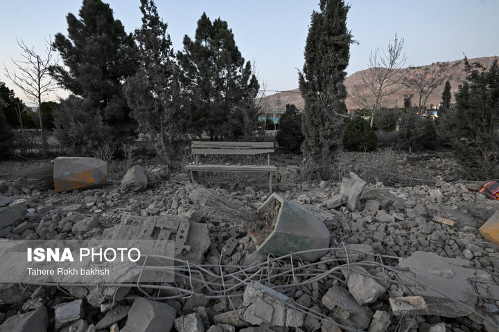 خسارات ناشی از تجاوز هوایی آمریکا و رژیم صهیونیستی به ایران - شیراز