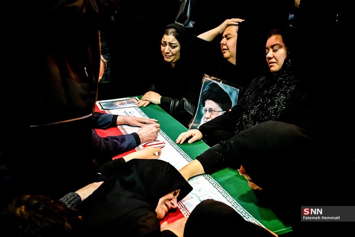 تشییع شهدای حملات آمریکایی - صهیونیستی در بهشت زهرا (س)