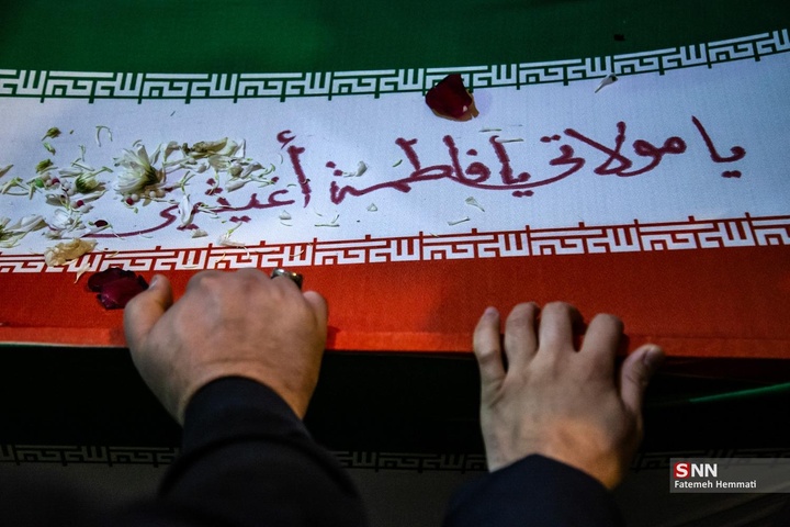 تشییع شهدای حملات آمریکایی - صهیونیستی در بهشت زهرا (س)