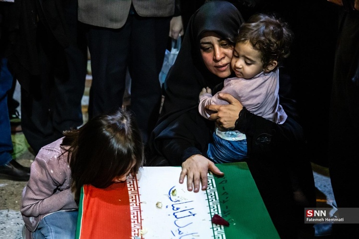 تشییع شهدای حملات آمریکایی - صهیونیستی در بهشت زهرا (س)