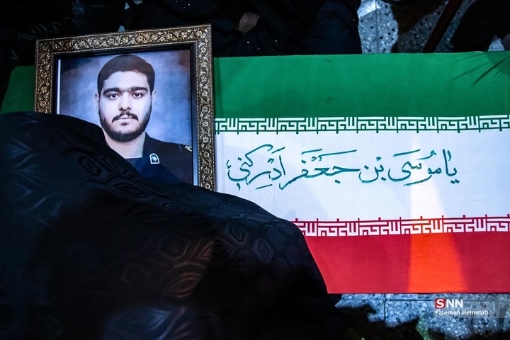 تشییع شهدای حملات آمریکایی - صهیونیستی در بهشت زهرا (س)