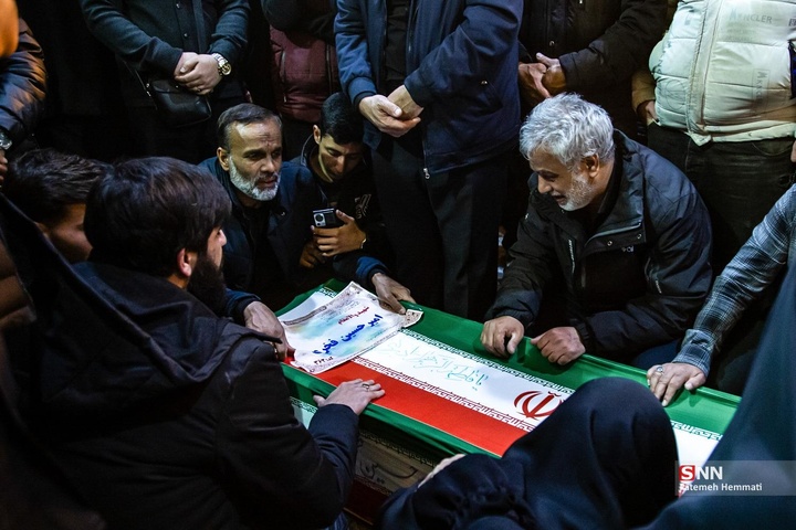 تشییع شهدای حملات آمریکایی - صهیونیستی در بهشت زهرا (س)