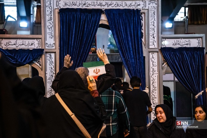 تشییع شهدای حملات آمریکایی - صهیونیستی در بهشت زهرا (س)