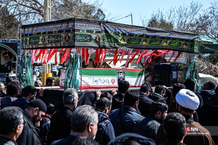 تشییع شهدای حملات آمریکایی - صهیونیستی در بهشت زهرا (س)